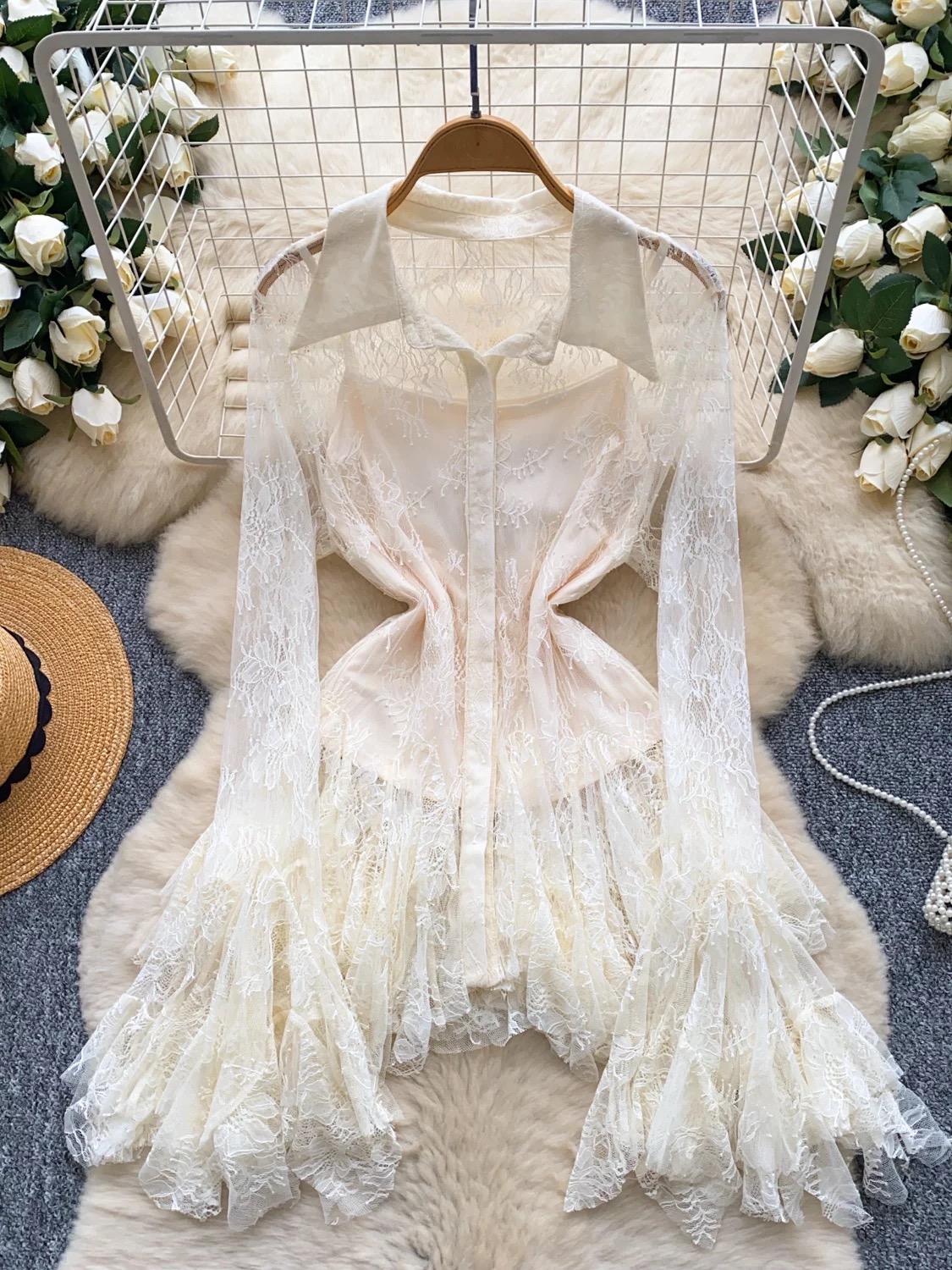 Make my summer lace top & camisole  FTO149 images